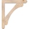 Ekena Millwork Legacy Craftsman Smooth Bracket w/ Offset Brace, Douglas Fir, 5 1/2"W x 30"D x 34"H BKT0604X30X34LEC04SDF - alternate 3